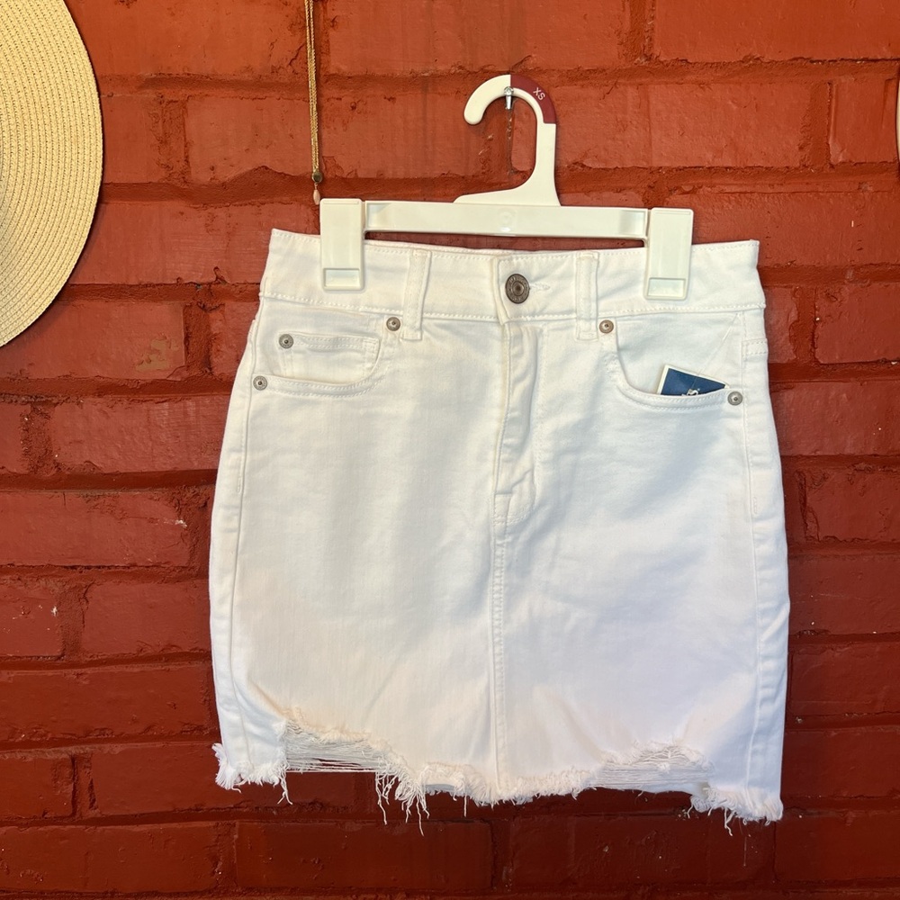 White Never Used Skirt